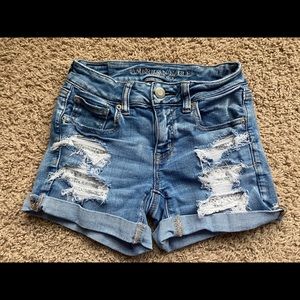 AE Outfitters Next Level Stretch Midi Jean Short